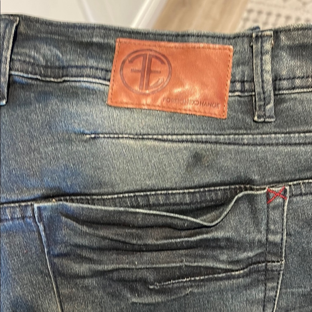 Foreign Exchange Men's Blue Jeans 34